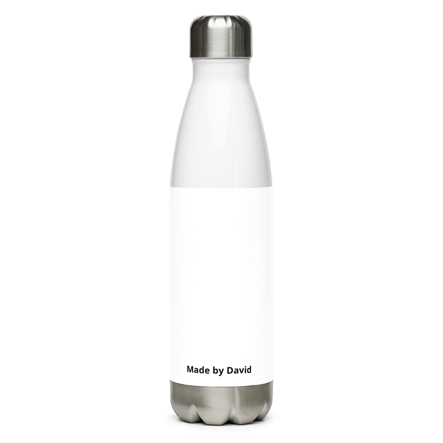 Stainless steel water bottle