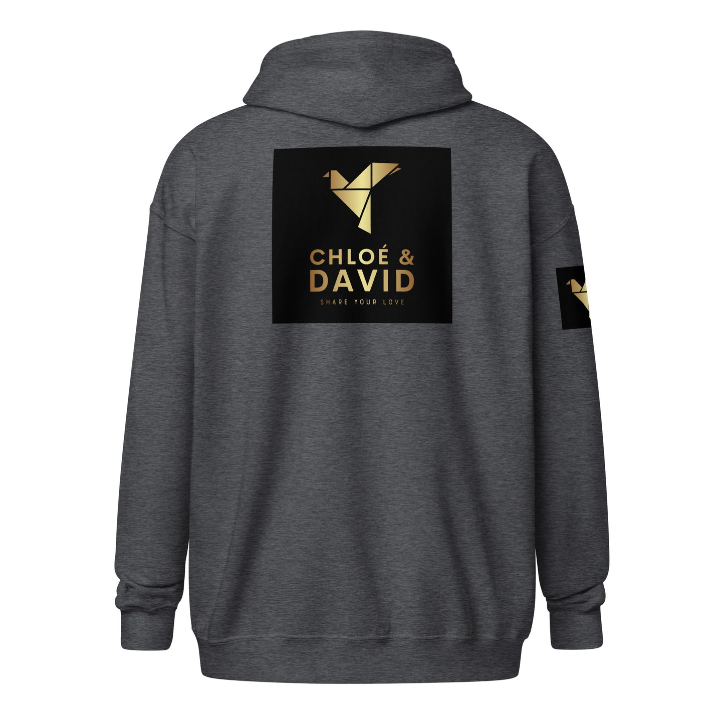 Unisex heavy blend zip hoodie