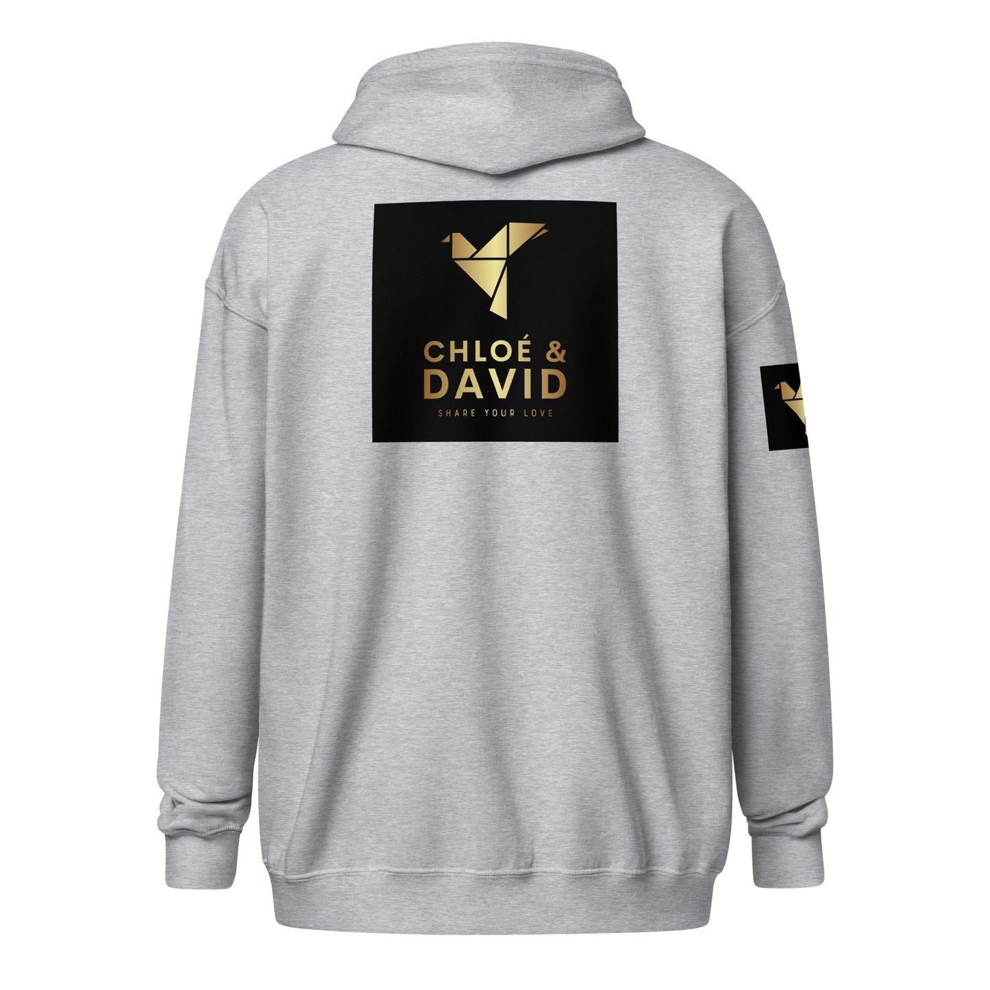 Unisex heavy blend zip hoodie